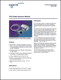 7810F060 Datasheet
