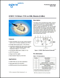 D1861D050 Datasheet