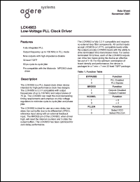 LCK4801 Datasheet
