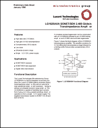 LG1628AXA Datasheet