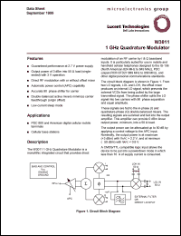 LUCW3011FCL Datasheet