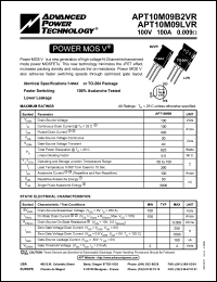 APT10M09B2VR Datasheet