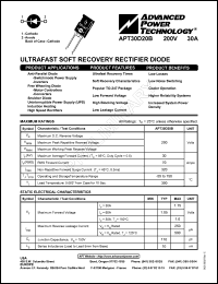 APT30DS60H Datasheet