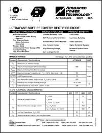 APT30D40BCT Datasheet