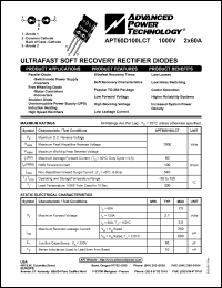APT60D100LCT Datasheet