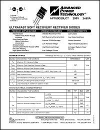 APT60D20LCT Datasheet