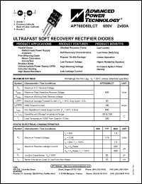 APT60D60LCT Datasheet