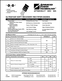 APT60D30LCT Datasheet