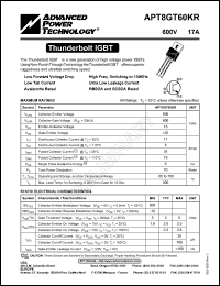 APT8GT60KR Datasheet
