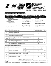 APT2X100D100J Datasheet