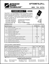 APT60M90JN Datasheet