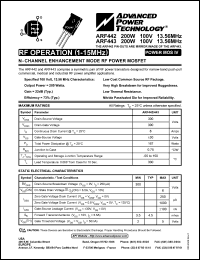 ARF442 Datasheet