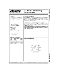 EL2228CS-T13 Datasheet