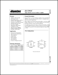 EL5193CW-T7 Datasheet
