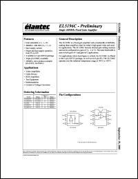 EL5196CW-T7 Datasheet