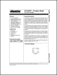 EL6295CJ Datasheet