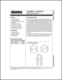 EL2072CS Datasheet