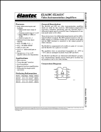 EL4451CS Datasheet