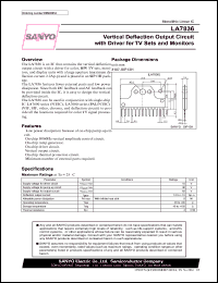 LA7836 Datasheet
