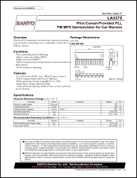 LA3375 Datasheet