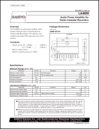 LA4600 Datasheet