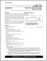 LA7680 Datasheet
