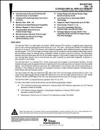 SN74ACT3641-30PQ Datasheet