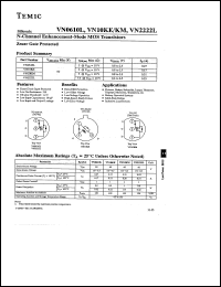 VN10KE Datasheet