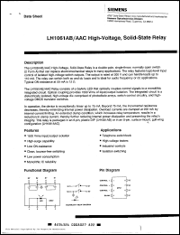 LH1061AAC Datasheet