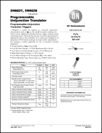 2N6027 Datasheet