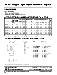 MTAN4139-AO Datasheet