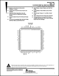 SN74ACT7881-15FN Datasheet