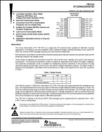 TRF1015IDB Datasheet