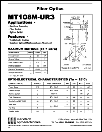 MT108M-UR3 Datasheet