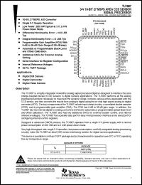 TLV987CPFB Datasheet