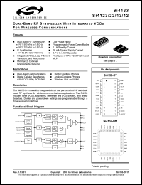 Si4122-BM Datasheet