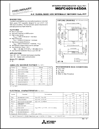 MGFC40V4450A Datasheet