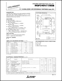 MGFC40V7785B Datasheet