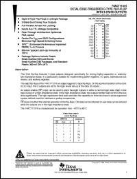 74ACT11374DBLE Datasheet
