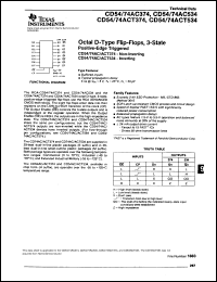 CD74AC534M96 Datasheet