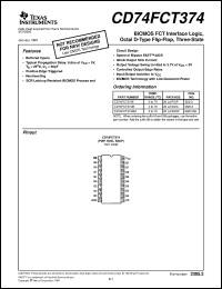 CD74FCT374SM Datasheet