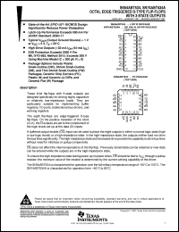 SNJ54ABT543AW Datasheet