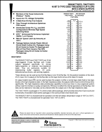 SNJ54ACT16373WD Datasheet