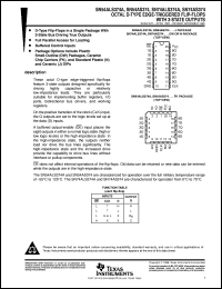 SNJ54ALS374AFK Datasheet