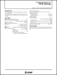 M37510E1XXXFP Datasheet