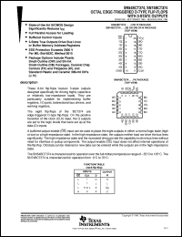 SNJ54BCT373FK Datasheet