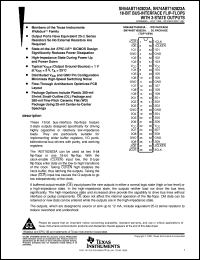 SN74ABT162823ADGGR Datasheet