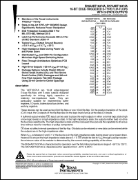SN74ABT16374ADLR Datasheet