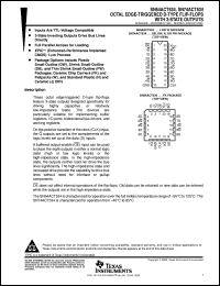 SN74ACT534DBLE Datasheet