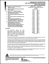 SN74AHCT16373DL Datasheet